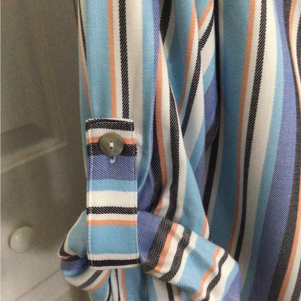 Ruby Rd. pleated front tunic - Picture 3 of 4